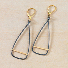 antique oar earrings - Freshie & Zero
 - 1