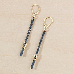 antique stem earrings - Freshie & Zero
 - 1