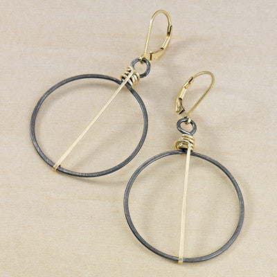 antique striped sweet earrings
