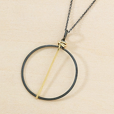 antique striped sweet necklace