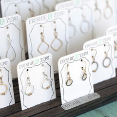 Wood Display for Earring Cards - Freshie & Zero
 - 2