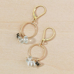 flutter earrings - gold - Freshie & Zero
 - 1