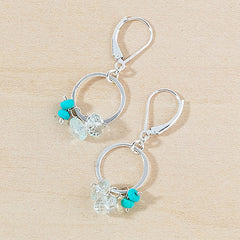 flutter earrings - silver - Freshie & Zero
 - 1