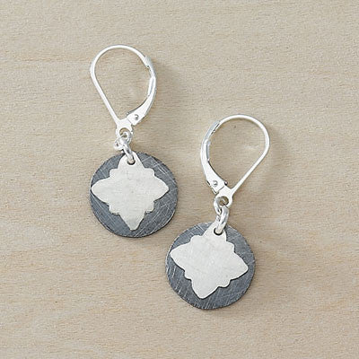 inky vignette earrings