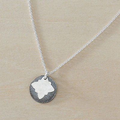 inky vignette necklace