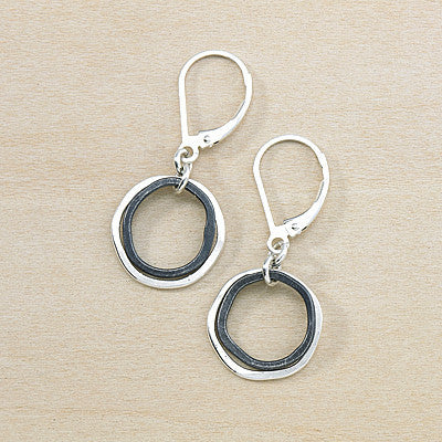 mini inky caldera earrings