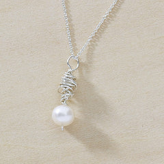 swirl necklace - Freshie & Zero
 - 1