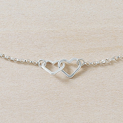 tiny hearts bracelet