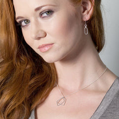 trapezoids necklace - Freshie & Zero
 - 2