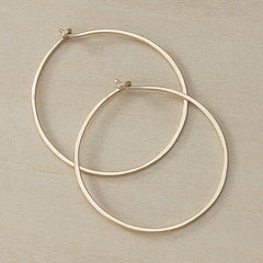 minimal large hoops - Freshie & Zero
 - 2