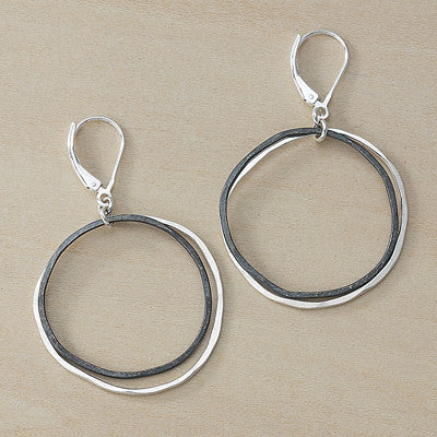 inky caldera earrings