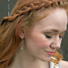 flutter earrings - gold - Freshie & Zero
 - 2