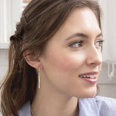 sparky bars earrings - Freshie & Zero
 - 3