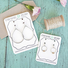 Wood Display for Earring Cards - Freshie & Zero
 - 5