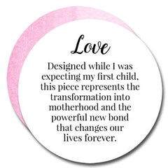 love necklace with two small circles - Freshie & Zero
 - 4