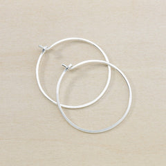 minimal small hoops - Freshie & Zero
 - 1