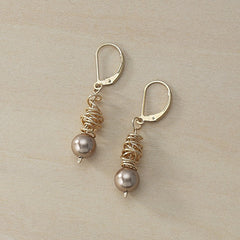 swirl earrings - Freshie & Zero
 - 3