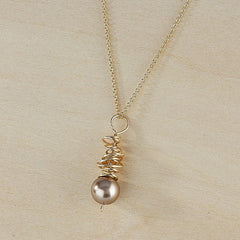 swirl necklace - Freshie & Zero
 - 2
