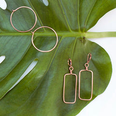 minimal large hoops - Freshie & Zero
 - 7
